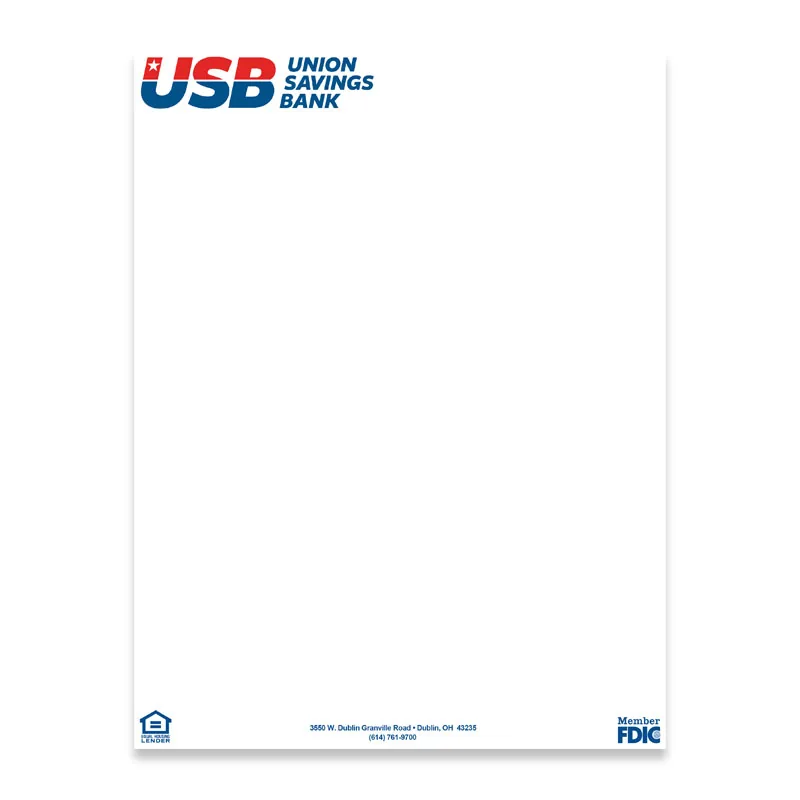 USB Letterhead