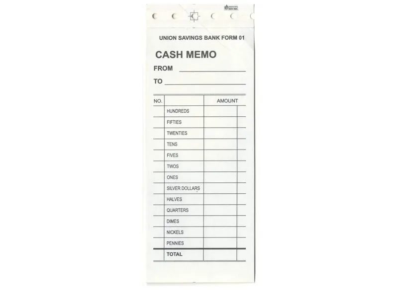 USB Cash Memo