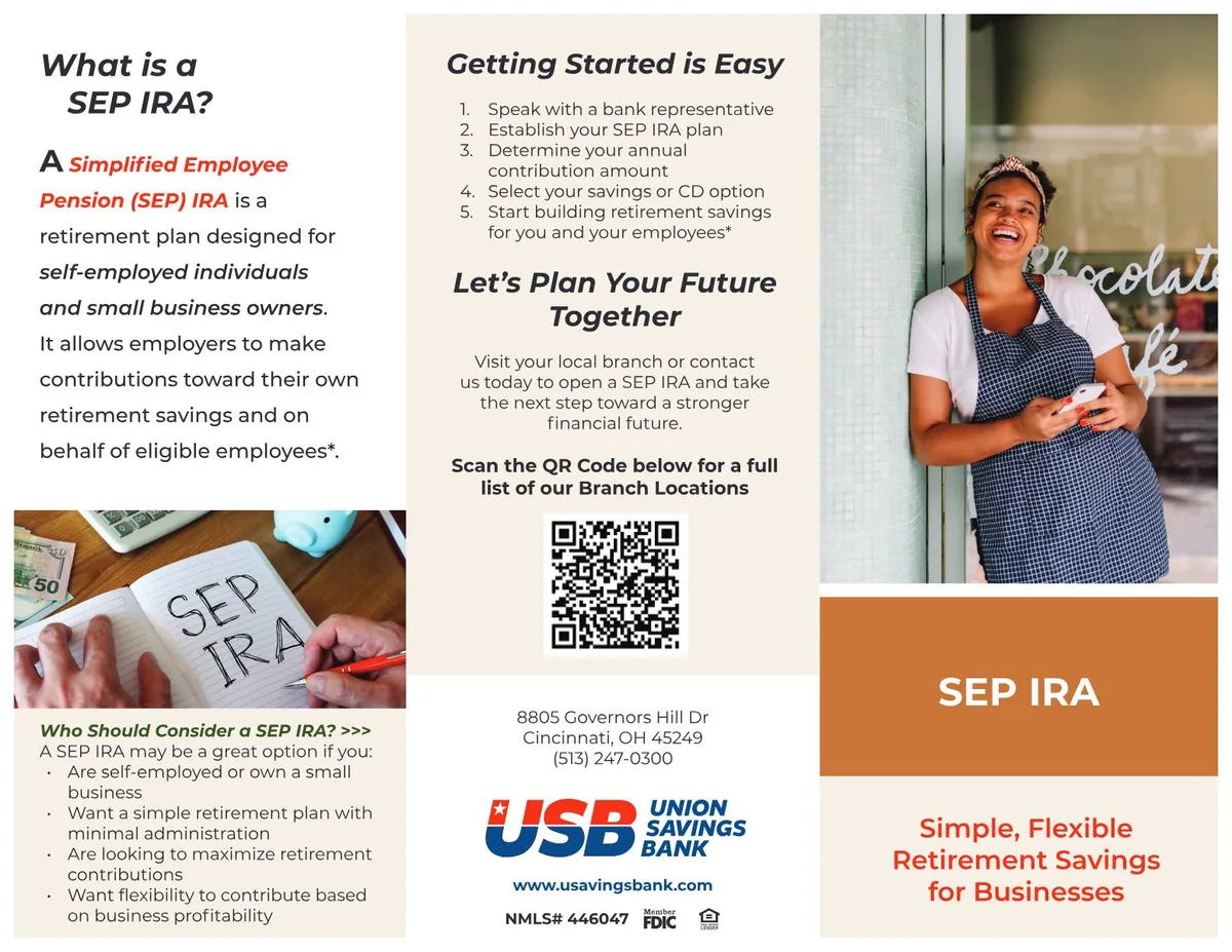 USB SEP IRA Brochure