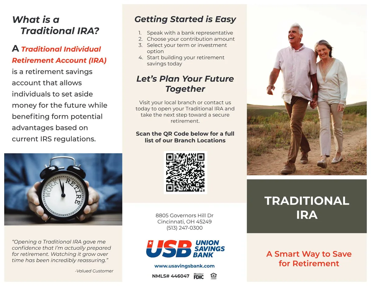 USB Traditional IRA Brochure