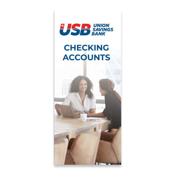 Union Savings Bank - Checking Account Brochure