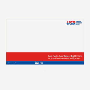 Union Savings Bank Pocket Folder
